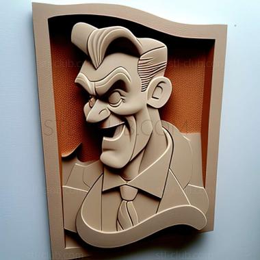 3D model Tex Avery (STL)